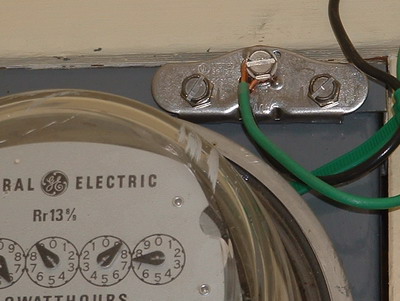 PAN clamp on meter housing