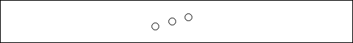 showing three smaller holes at varying elevations on the beam